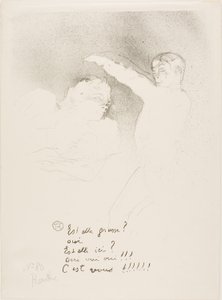 Al Variétés: Mademoiselle Lender e Brasseur da Henri de Toulouse-Lautrec