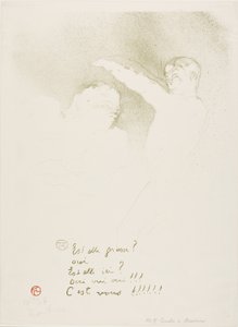 Alle Variétés: Mademoiselle Lender e Brasseur da Henri de Toulouse-Lautrec