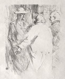 Ai piedi del Sinai: Clemenceau a Busk da Henri de Toulouse-Lautrec