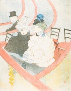 Palco nel Grand Tier da Henri de Toulouse-Lautrec