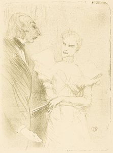 Brandès e Leloir in «Cabotins»