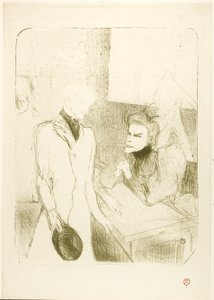 Brandès e le Bargy, in Les Cabotins da Henri de Toulouse-Lautrec