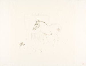 Il piccolo Pony di Calmèse da Henri de Toulouse-Lautrec