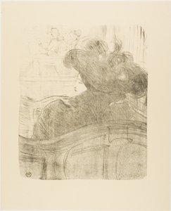 Cléo de Mérode, da Tredici Litografie da Henri de Toulouse-Lautrec