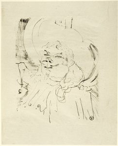 Coquelin il Vecchio, da Treize Lithographies da Henri de Toulouse-Lautrec