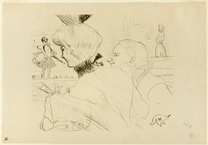 Coppia a un Café-Concert da Henri de Toulouse-Lautrec