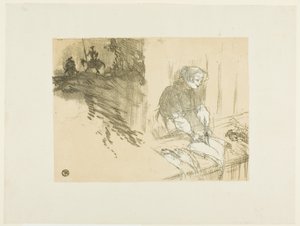 Copertina per Les Courtes Joies da Henri de Toulouse-Lautrec