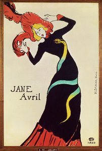 La ballerina Jane Avril. Poster
