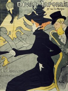 Divan Japonais da Henri de Toulouse-Lautrec