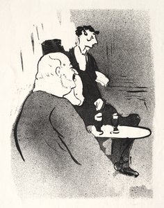 Ducarre agli ambasciatori da Henri de Toulouse-Lautrec