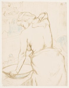 Elles: La toilette da Henri de Toulouse-Lautrec