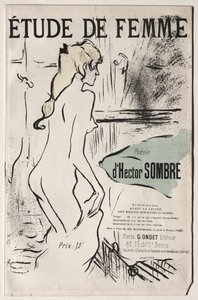 Studio di donna da Henri de Toulouse-Lautrec