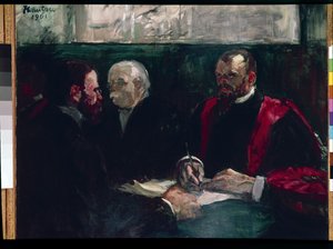 Esame alla Facoltà di Medicina, Parigi da Henri de Toulouse Lautrec