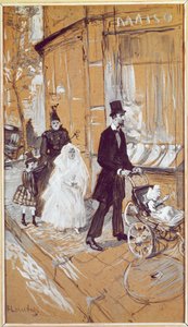 Giorno della Prima Comunione da Henri de Toulouse Lautrec