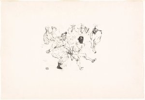 Footit e Chocolat da Henri de Toulouse-Lautrec