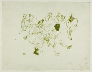 Footit e cioccolato da Henri de Toulouse-Lautrec