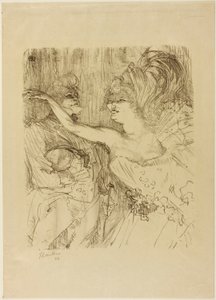 Guy e Mealy, in "Parigi che cammina" da Henri de Toulouse-Lautrec