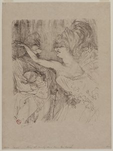 Guy e Mealy, in "Paris qui Marche" da Henri de Toulouse-Lautrec