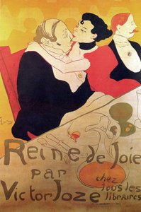 Henri de Toulouse-Lautrec 1864 - 1901, pittore francese, Reine de Joie 1892