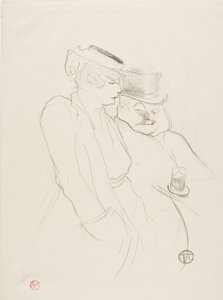 Nei loro quaranta da Henri de Toulouse-Lautrec