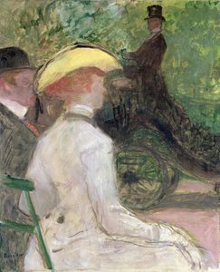 Nel Bois de Boulogne da Henri de Toulouse Lautrec