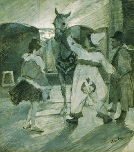Dietro le Quinte al Circo da Henri de Toulouse-Lautrec