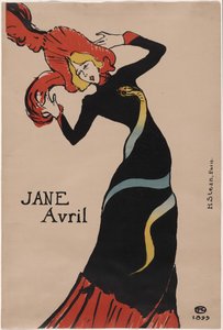 Jane Avril da Henri de Toulouse-Lautrec