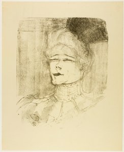 Jeanne Granier, da Tredici Litografie da Henri de Toulouse-Lautrec