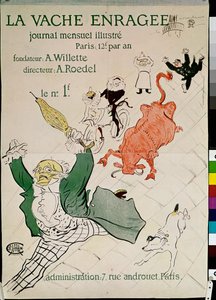 La vache enrage (La mucca infuriata), Journal mensuel illustré da Henri de Toulouse Lautrec