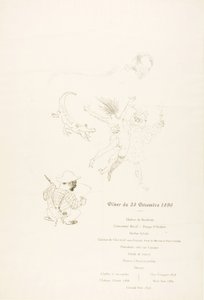 Il coccodrillo, Menu