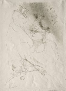 Creditore e Barone da Henri de Toulouse-Lautrec