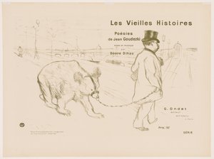 Le Vecchie Storie: Copertina - Frontespizio da Henri de Toulouse-Lautrec