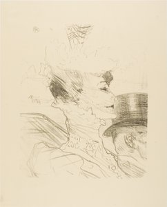 Louise Balthy, da Treize Lithographies da Henri de Toulouse-Lautrec