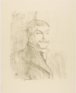 Lucien Guitry, da Treize Lithographies da Henri de Toulouse-Lautrec