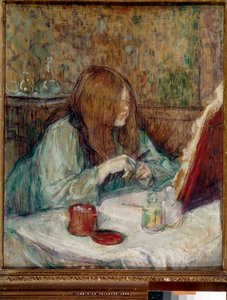 Madame Poupoule alla sua toilette da Henri de Toulouse Lautrec