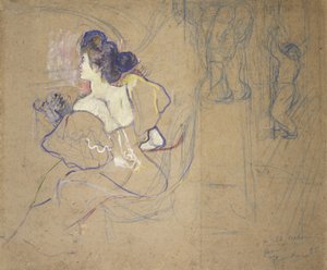 Madame Thadée Natanson (Misia Godebska, 1872-1950) a teatro