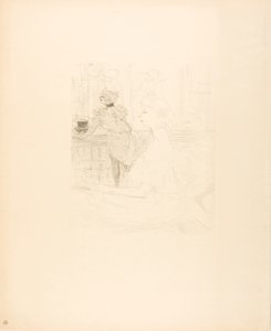 Mademoiselle Leconte da Henri de Toulouse-Lautrec