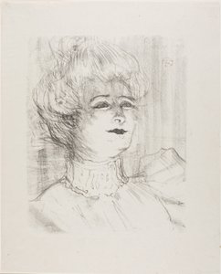 Marie-Louise Marsy, di Treize Lithographies da Henri de Toulouse-Lautrec