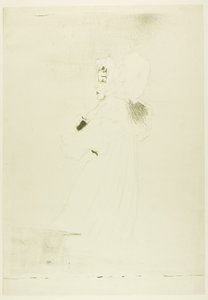 Miss May Belfort (grande tavola) da Henri de Toulouse-Lautrec