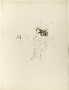 Miss May Belfort al Bar Achille da Henri de Toulouse-Lautrec