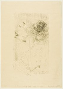 Vecchio e giovane ragazza da Henri de Toulouse-Lautrec