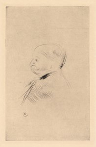 Ritratto di un uomo da Henri de Toulouse-Lautrec