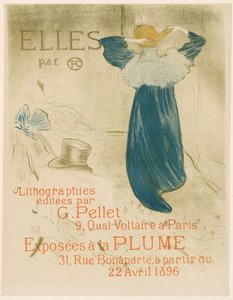Poster per Elles da Henri de Toulouse-Lautrec