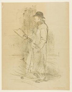 Programma per il Beneficio di Gémier da Henri de Toulouse-Lautrec