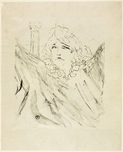 Sarah Bernhardt, da Tredici litografie da Henri de Toulouse-Lautrec
