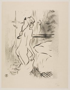 Studio di una donna da Henri de Toulouse-Lautrec