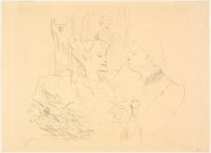 Cena a Londra da Henri de Toulouse-Lautrec