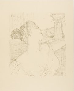 Sybil Sanderson, da Tredici Litografie da Henri de Toulouse-Lautrec