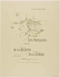 Le Farfalle, da Mélodies de Désiré Dihau da Henri de Toulouse-Lautrec
