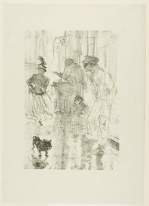 Il venditore di castagne da Henri de Toulouse-Lautrec